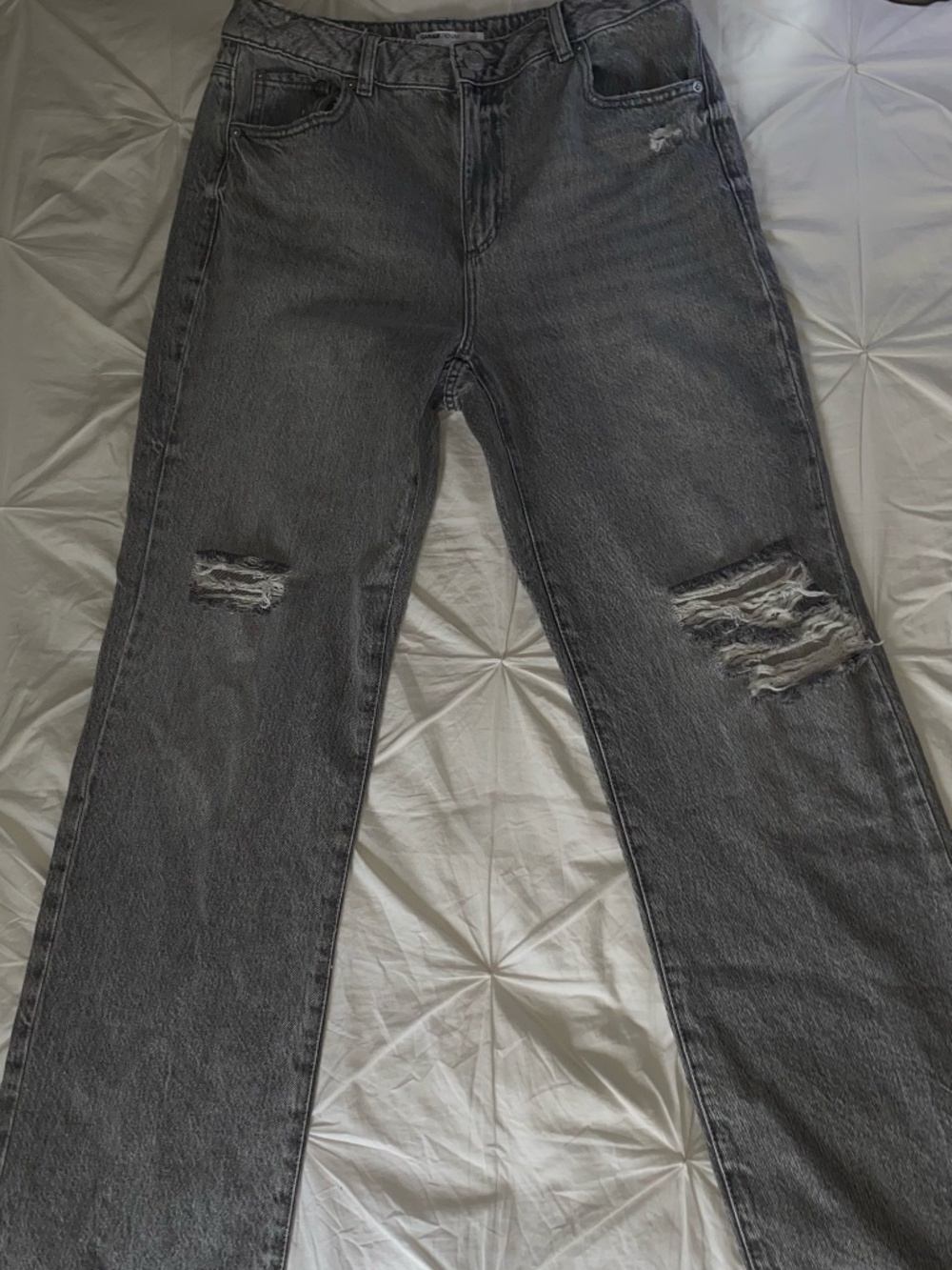 Garage 90s Straight Ripped Jeans - Picture 3 of 4